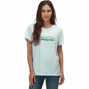 Patagonia Pastel P-6 Logo Organic Crew T-Shirt - Women's - Women