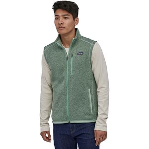 patagonia better sweater vest green