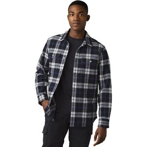 stoic nylon yoke sweater fleece jacket