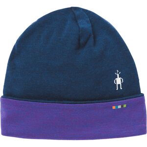 Smartwool Lid Logo Beanie - Double Layer Knit, Merino Wool Blend, One Size Fits Most (Laguna Blue) - View #7