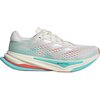 Off White/Silver Metallic/Flash Aqua