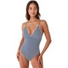 Andie - The Rosarito One-Piece Swimsuit - Women's - Cadet