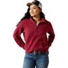Ariat - High Noon 1/2-Zip Pullover - Women's - Beaujolais