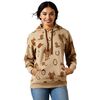 Ariat - Logo 2.0 Printed Hoodie - Women's - Savannah Tan Heather