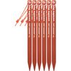 Big Agnes - Big Agnes Dirt Dagger UL Tent Stakes - 6-Pack - Orange