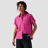 Backcountry - Cotton Button-Up - Women's - Rose Violet