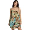 Billabong - Beach Song Printed Mini Dress - Women's - Black Multi