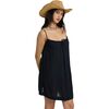 Billabong - Beach Song Solid Mini Dress - Women's - Black Sands