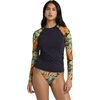Billabong - Des Tropiques Long-Sleeve Rashguard - Women's - Black Multi