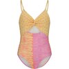 Billabong - Sun Sippin One-Piece Swimsuit - Girls' - Fresh Squeezed