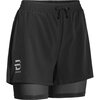 Bjorn Daehlie - Run 2-In-1 Short - Women's - Black