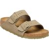 Birkenstock - Arizona Suede Sandal - Men's - Faded Khaki Suede