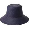 Brixton - Lopez Panama Straw Bucket Hat - Women's - Navy