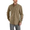 Carhartt - Rugged Flex Midweight Canvas Long-Sleeve Shirt - Men's - Dark Khaki