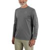 Carhartt - Force SunDefender LW Long-Sleeve Logo Graphic T-Shirt- Men's - Steel