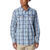 Jet Stream Gathered Plaid