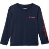 Collegiate Navy/Red Spark Logo