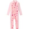 Satin Pink Sunbursts/Satin Pink