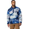 Columbia - Helvetia II Printed 1/2-Snap Fleece - Men's - Collegiate Navy/Dreaming
