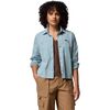 Columbia - Brea Falls Woven Long-Sleeve Shirt - Women's - Crushed Blue