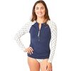 Navy/Cloud Polka Dot