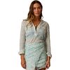 Carve Designs - Dylan Gauze Shirt - Women's - Cloud Maitai