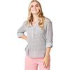 Navy Milos Stripe