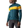 Deep Teal/Goldenrod/Silver Gray