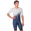 Castelli - Core Short-Sleeve Tri Suit - Men's - Belgian Blue/White