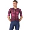 Deep Bordeaux/White