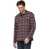DU/ER - Performance Flannel Button-Down Shirt - Men's - Heather Mauve Plaid