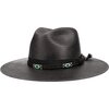 Stetson - Helix Straw Hat - Black