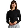 Free Fly - Elevate Lightweight Fitted Long-Sleeve Shirt - Women's - Black