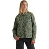 Free Fly - Folly Twill Chore Coat - Women's - Watercolor Camo Oil Green