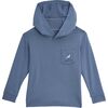 Free Fly - Shade Graphic Hoodie - Toddlers' - Born To Roam Pacific Blue