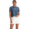 Free Fly - Sol y Mar T-Shirt - Women's - Pacific Blue