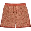 Free Fly - Lined Downshore Trunk - Men's - Drifter Print Red Clay