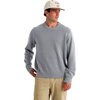 Free Fly - Coastloom Crew Sweater - Men's - Heather Light Grey