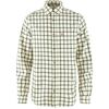 Fjallraven - Ovik Flannel Shirt - Men's - Chalk White/Laurel Green