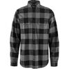 Fjallraven - Ovik Heavy Flannel Shirt - Men's - Black/Grey