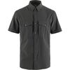 Fjallraven - Abisko Trekking Short-Sleeve Shirt - Men's - Dark Grey
