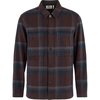 Fjallraven - Singi Flannel Overshirt - Men's - Black Oak/Dark Navy