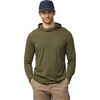 Fjallraven - Abisko Wool Hoodie - Men's - Laurel Green