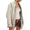 Free People - Jax Washed Bomber Jacket - Women's - Almond Flour