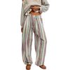 Free People - Chambers Laid Back Stripe Pant - Women's - Ivory Combo