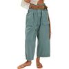 Free People - Costa Straight Harem Pant - Women's - Stormy Sea