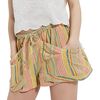 Free People - Good Fortune Stripe Short - Women's - Tea Combo
