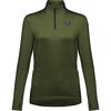 GOREWEAR - Everyday Thermo 1/4-Zip Jacket - Women's - Utility Green