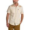Howler Brothers - Crosscut Deluxe Snapshirt - Men's - Fowl Play/Off White Dobby