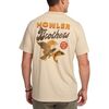 Howler Brothers - Pocket T-Shirt - Men's - Osprey Prey-Sand Heather